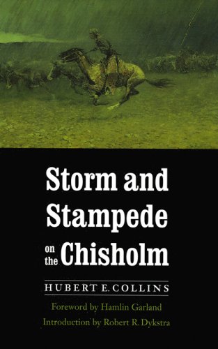 Beispielbild fr Storm and Stampede on the Chisholm zum Verkauf von Books of the Smoky Mountains