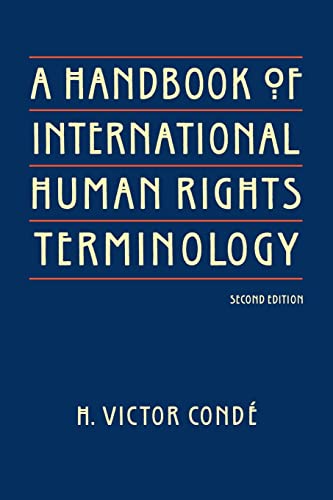 Stock image for A Handbook of International Human Rights Terminology (Human Rights in International Perspective) for sale by Open Books