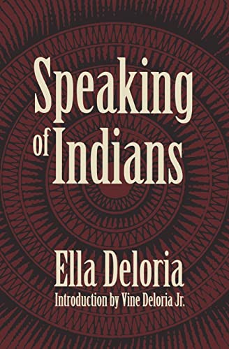 Imagen de archivo de Speaking of Indians a la venta por ThriftBooks-Atlanta