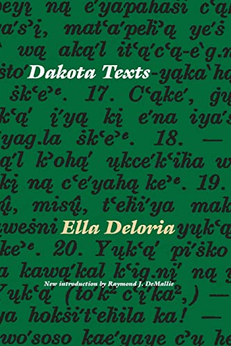 Beispielbild fr Dakota Texts zum Verkauf von BooksRun