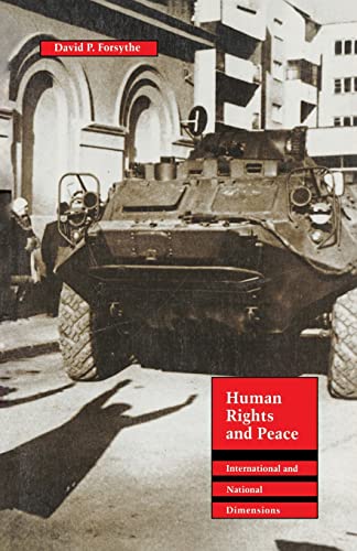 9780803268807: Human Rights and Peace: International and National Dimensions (Human Rights in International Perspective, Vol 1)