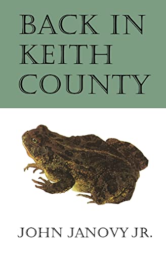 Back in Keith County (9780803275607) by Janovy Jr., John