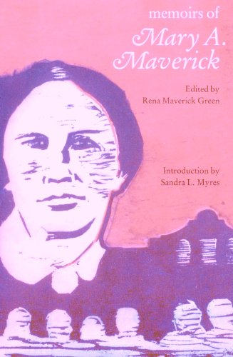 Imagen de archivo de Memoirs of Mary A. Maverick a la venta por Books of the Smoky Mountains