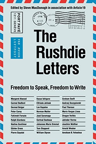 Imagen de archivo de The Rushdie Letters: Freedom to Speak, Freedom to Write (Stages) a la venta por Midtown Scholar Bookstore
