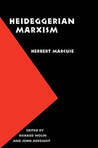 Imagen de archivo de Heideggerian Marxism (European Horizons) a la venta por GF Books, Inc.