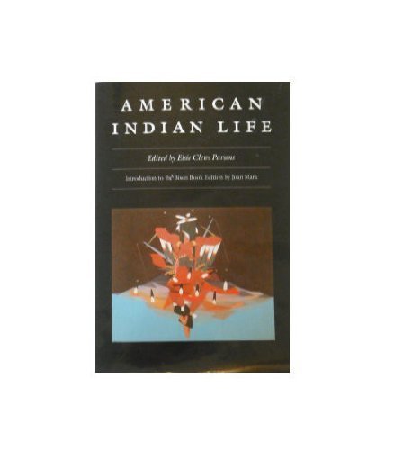 Stock image for American Indian Life for sale by N. Fagin Books