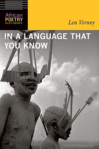 9780803290983: IN A LANGUAGE THAT YOU KNOW (African Poetry Book)