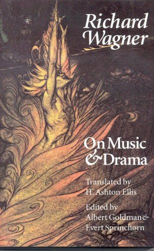 Imagen de archivo de On Music and Drama a la venta por Housing Works Online Bookstore
