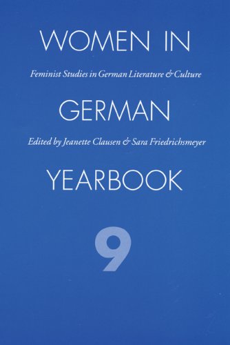 Beispielbild fr Women in German Yearbook, Volume 09 (v. 9) zum Verkauf von Midtown Scholar Bookstore