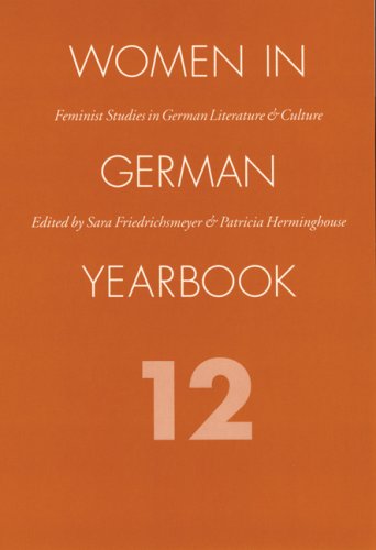 Imagen de archivo de Women in German Yearbook, 12; Feminist Studies in German Literature & Culture a la venta por Murphy-Brookfield Books
