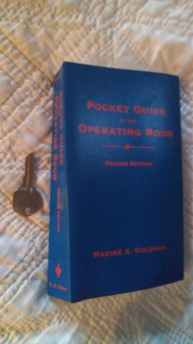 Imagen de archivo de Pocket Guide to the Operating Room a la venta por Jenson Books Inc