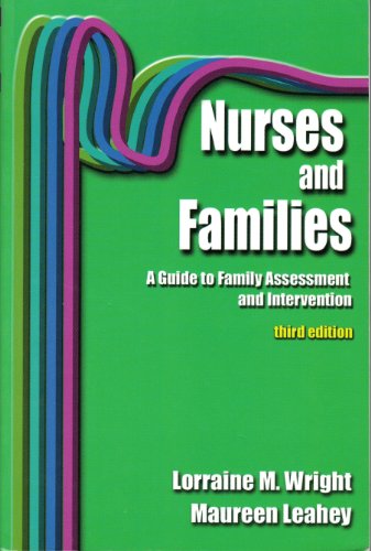 Imagen de archivo de Nurses and Families: A Guide to Family Assessment and Intervention a la venta por Wonder Book