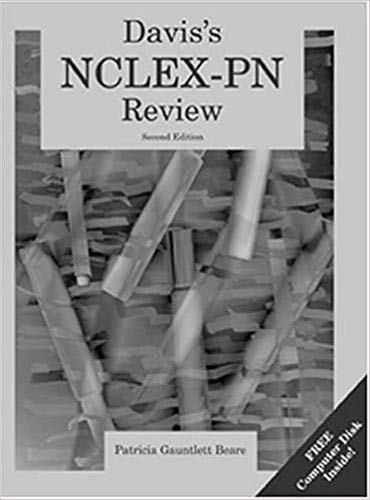 Stock image for Davis's Nclex-PN Review [With Practice Disk] for sale by ThriftBooks-Atlanta