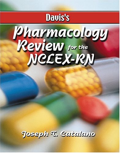 Stock image for Davis's Pharmacology Review for the NCLEX-RN for sale by Better World Books