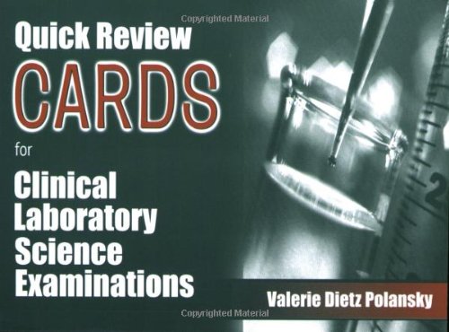 9780803604599: Quick Review Cards for Clinical Laboratory Science Examinations