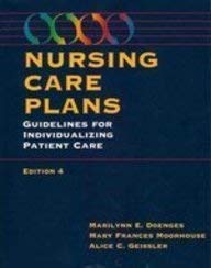 Imagen de archivo de Nursing Care Plans: Guidelines for Individualizing Patient Care a la venta por Irish Booksellers