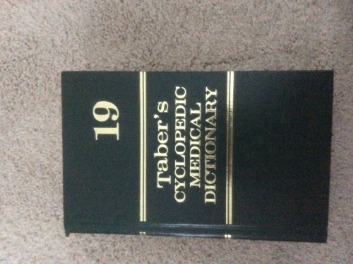 Tabers Cyclopedic Medical Dictionary 19TH Edition