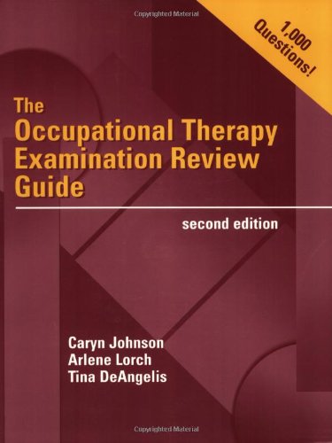 Beispielbild fr The Occupational Therapy Examination Review Guide zum Verkauf von Better World Books