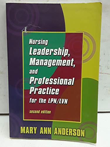 Stock image for Nursing Leadership, Management, and Professional Practice for the for sale by Hawking Books