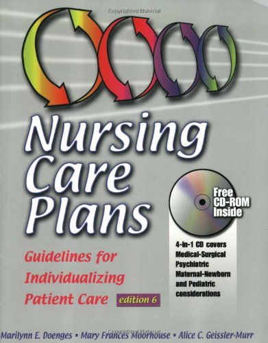 Imagen de archivo de Nursing Care Plans : Guidelines for Individualizing Care a la venta por Better World Books