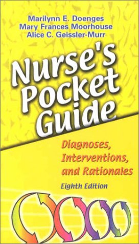 Beispielbild fr Nurse's Pocket Guide: Diagnoses, Interventions, Rationales zum Verkauf von ThriftBooks-Dallas