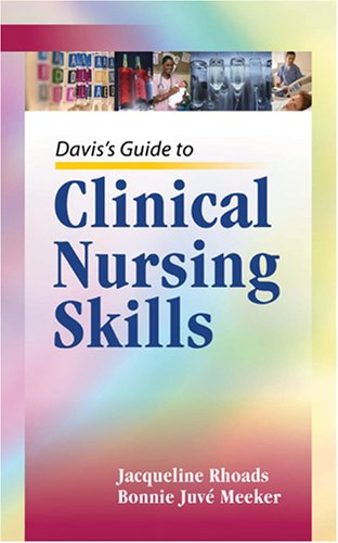 9780803611641: Davis's Guide to Clinical Nursing Skills