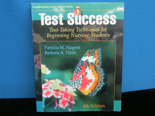 Imagen de archivo de Test Success: Test-Taking Techinques for Beginning Nursing Students a la venta por Wonder Book