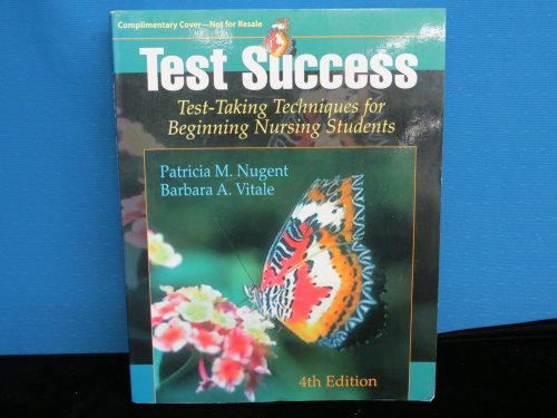 Stock image for Test Success: Test-Taking Techinques for Beginning Nursing Students for sale by Wonder Book