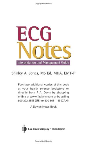 Stock image for ECG Notes: Interpretation And Management Guide for sale by HPB-Red