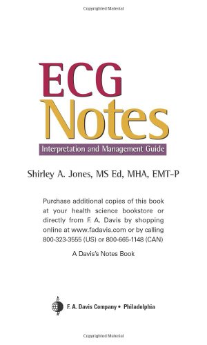 Stock image for ECG Notes: Interpretation And Management Guide for sale by The Unskoolbookshop