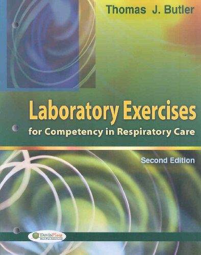 Beispielbild fr Laboratory Exercises for Competency in Respiratory Care zum Verkauf von ThriftBooks-Dallas