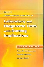 Stock image for Davis's Comprehensive Handbook of Laboratory and Diagnostic Tests with Nursing Implications for sale by Decluttr