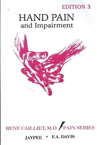 Imagen de archivo de Hand Pain and Impairment a la venta por Better World Books