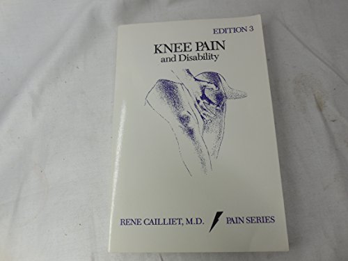 Imagen de archivo de Knee Pain and Disability (Pain Series) a la venta por WorldofBooks