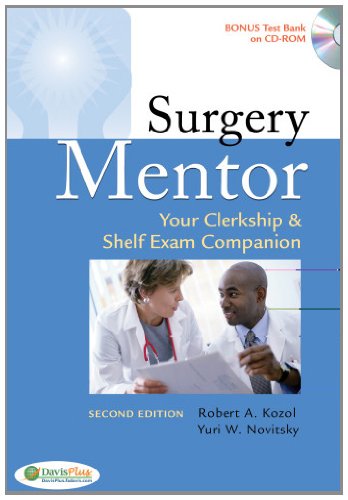 Beispielbild fr Surgery Mentor : Your Clerkship and Shelf Exam Companion zum Verkauf von Better World Books
