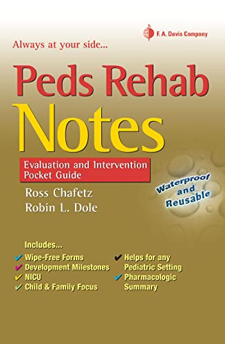 Stock image for Peds Rehab Notes: Evaluation and Intervention Pocket Guide (Davis's Notes Book) for sale by RiLaoghaire