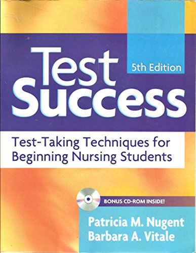 Stock image for Test Success: Test-Taking Techniques for Beginning Nursing Students for sale by Orion Tech