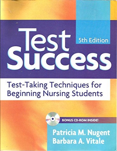 Stock image for Test Success: Test-Taking Techniques for Beginning Nursing Students for sale by Gulf Coast Books