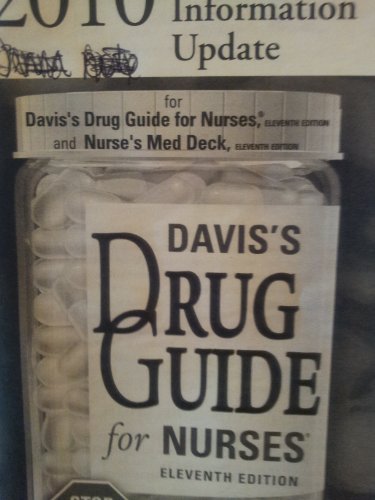 Davis's Drug Guide for Nurses (Eleventh Edition) (2010 Drug Information Update) (9780803619166) by DEGLIN J. H.; April Hazard Vallerand