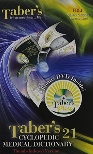 Imagen de archivo de Package of Taber's Cyclopedic Medical Dictionary Thumb-indexed Version+ Taber'sPlus DVD + Taber's Electronic, Version 4.0 on DVD a la venta por HPB-Red
