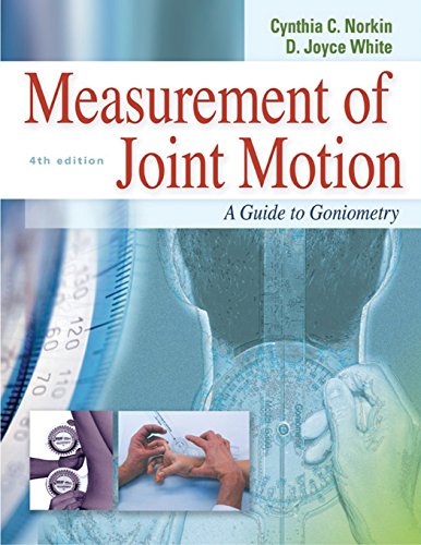 Imagen de archivo de Measurement of Joint Motion : A Guide to Goniometry, 4th Edition a la venta por KuleliBooks