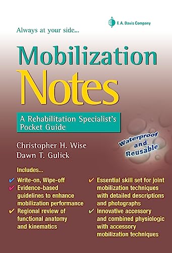 Stock image for Mobilization Notes: A Rehabilitation Specialist's Pocket Guide (Davis's Notes) for sale by SecondSale