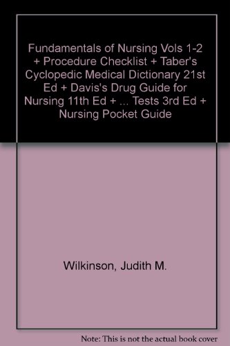 Wilkinson: Pkg Fund Ns, Proc Cklist, Tabers 21st, DDG 11th, Comp Hnbk 3rd, PG 11th (9780803621145) by Wilkinson; Davis, F.A.