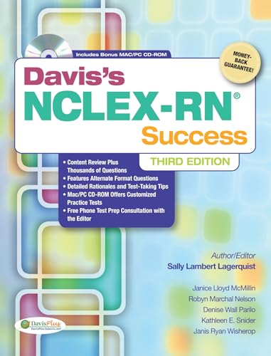 Imagen de archivo de Davis's NCLEX-RN� Success a la venta por Wonder Book