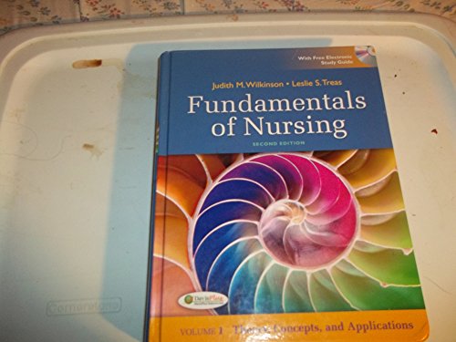 Imagen de archivo de Fundamentals of Nursing - Vol 1: Theory, Concepts, and Applications a la venta por SecondSale