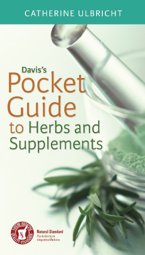 Beispielbild fr Davis's Pocket Guide to Herbs and Supplements zum Verkauf von Better World Books