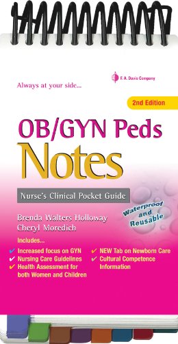 Stock image for OB/GYN & Peds Notes: Nurse's Clinical Pocket Guide for sale by BooksRun