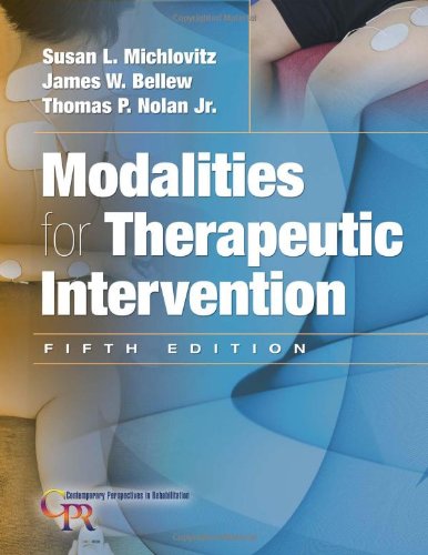 Imagen de archivo de Michlovitz's Modalities for Therapeutic Intervention a la venta por ThriftBooks-Atlanta