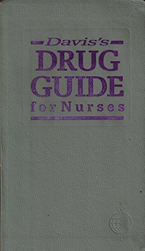 Davis' Drug Guide for Nurses (9780803624559) by Deglin, Judith Hopfer