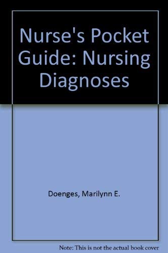 Beispielbild fr Nurse's Pocket Guide -- Nursing Diagnoses with Interventions -- Second Edition zum Verkauf von gigabooks